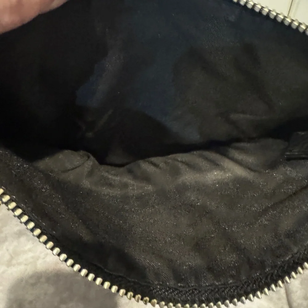 Rebecca Minkoff Black silver‎ hardware Leather Womens Shoulder Bag